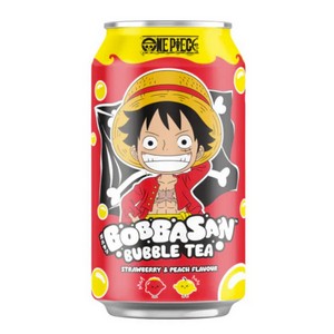 Bubble Tea canette fraise & pèche 